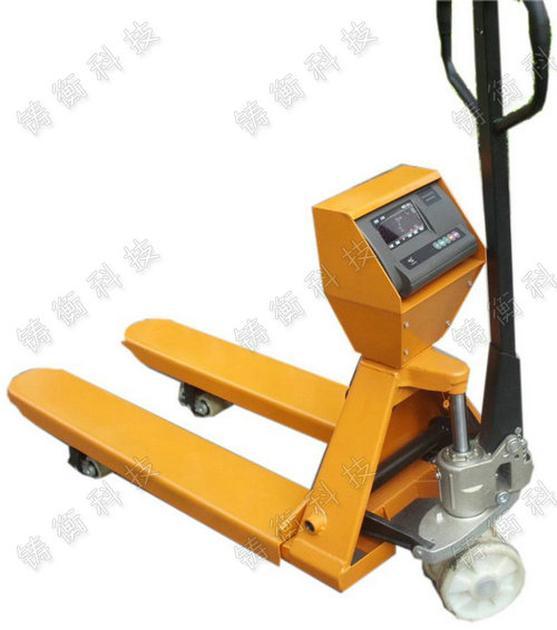 碼頭搬運(yùn)3噸電子叉車秤